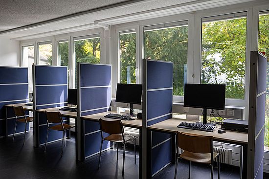 Room with computers