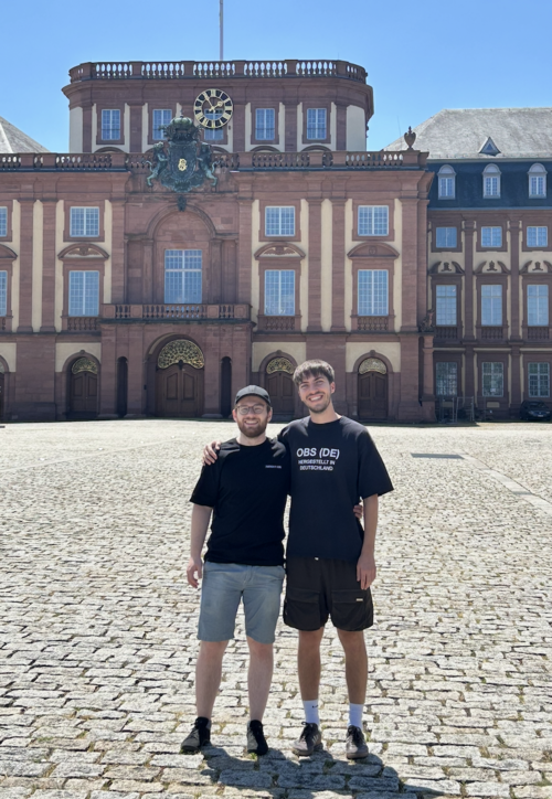 Jan und Constantin in Mannheim