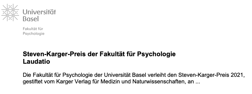 Steven-Karger-Preis 2021